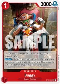 Buggy - OP03-008 (Reprint) - Premium Booster -The Best- Vol. 2 - One Piece Card Game card