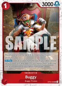 Buggy - OP03-008 (Pirate Foil) - Premium Booster -The Best- Vol. 2 - One Piece Card Game card
