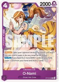 O-Nami (Reprint) - Premium Booster -The Best- Vol. 2 - One Piece Card Game card