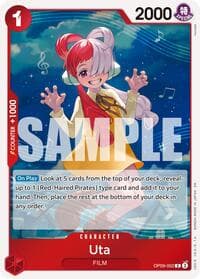 Uta (Reprint) - Premium Booster -The Best- Vol. 2 - One Piece Card Game card
