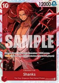 Shanks - OP09-004 (Reprint) - Premium Booster -The Best- Vol. 2 - One Piece Card Game card