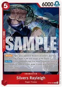 Silvers Rayleigh - OP09-005 (Reprint) - Premium Booster -The Best- Vol. 2 - One Piece Card Game card