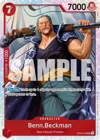 Benn.Beckman (Reprint) - Premium Booster -The Best- Vol. 2 - One Piece Card Game card