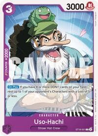 Uso-Hachi (Reprint) - Premium Booster -The Best- Vol. 2 - One Piece Card Game card