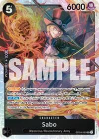 Sabo - OP04-083 (Reprint) - Premium Booster -The Best- Vol. 2 - One Piece Card Game card