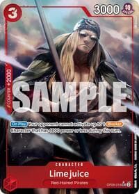 Limejuice (Alternate Art) - Premium Booster -The Best- Vol. 2 - One Piece Card Game card