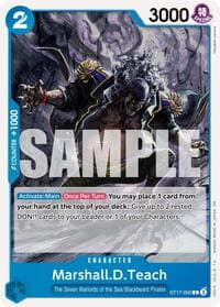 Marshall.D.Teach - ST17-005 - Premium Booster -The Best- Vol. 2 - One Piece Card Game card