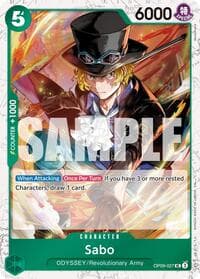 Sabo - OP09-027 (Pirate Foil) - Premium Booster -The Best- Vol. 2 - One Piece Card Game card