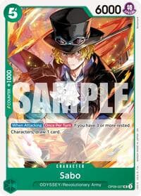 Sabo - OP09-027 (Reprint) - Premium Booster -The Best- Vol. 2 - One Piece Card Game card