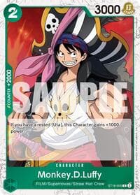 Monkey.D.Luffy - ST16-005 (Pirate Foil) - Premium Booster -The Best- Vol. 2 - One Piece Card Game card