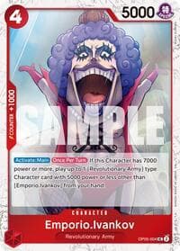Emporio.Ivankov (Pirate Foil) - Premium Booster -The Best- Vol. 2 - One Piece Card Game card