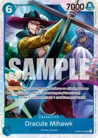 Dracule Mihawk - OP09-048 (Reprint) - Premium Booster -The Best- Vol. 2 - One Piece Card Game card