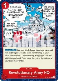 Revolutionary Army HQ (Reprint) - Premium Booster -The Best- Vol. 2 - One Piece Card Game card