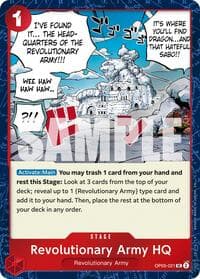 Revolutionary Army HQ (Pirate Foil) - Premium Booster -The Best- Vol. 2 - One Piece Card Game card