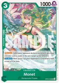 Monet (Reprint) - Premium Booster -The Best- Vol. 2 - One Piece Card Game card