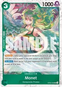 Monet (Pirate Foil) - Premium Booster -The Best- Vol. 2 - One Piece Card Game card