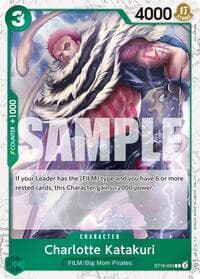 Charlotte Katakuri (Pirate Foil) - Premium Booster -The Best- Vol. 2 - One Piece Card Game card