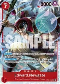 Edward.Newgate - ST15-002 (Reprint) - Premium Booster -The Best- Vol. 2 - One Piece Card Game card