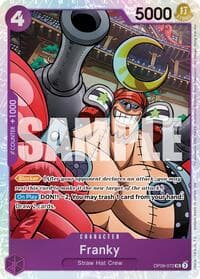 Franky - OP09-072 (Reprint) - Premium Booster -The Best- Vol. 2 - One Piece Card Game card