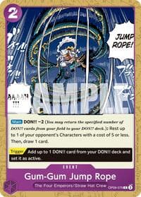 Gum-Gum Jump Rope (Reprint) - Premium Booster -The Best- Vol. 2 - One Piece Card Game card