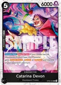 Catarina Devon (Pirate Foil) - Premium Booster -The Best- Vol. 2 - One Piece Card Game card
