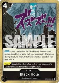 Black Hole (Pirate Foil) - Premium Booster -The Best- Vol. 2 - One Piece Card Game card