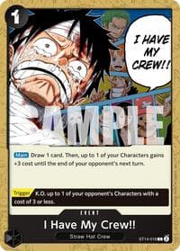 I Have My Crew!! (Reprint) - Premium Booster -The Best- Vol. 2 - One Piece Card Game card