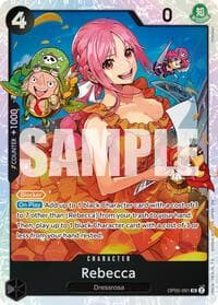 Rebecca (Reprint) - Premium Booster -The Best- Vol. 2 - One Piece Card Game card