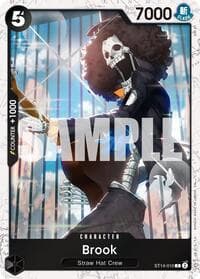 Brook - ST14-010 (Pirate Foil) - Premium Booster -The Best- Vol. 2 - One Piece Card Game card