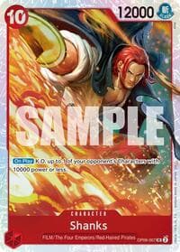 Shanks (Reprint) - Premium Booster -The Best- Vol. 2 - One Piece Card Game card