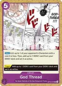 God Thread (Reprint) - Premium Booster -The Best- Vol. 2 - One Piece Card Game card