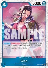 Gion (Pirate Foil) - Premium Booster -The Best- Vol. 2 - One Piece Card Game card
