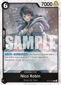 Nico Robin - ST14-007 (Pirate Foil) - Premium Booster -The Best- Vol. 2 - One Piece Card Game card