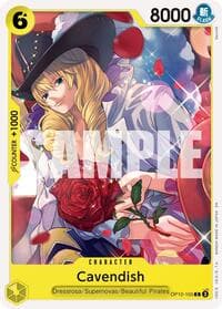 Cavendish - OP10-105 (Reprint) - Premium Booster -The Best- Vol. 2 - One Piece Card Game card