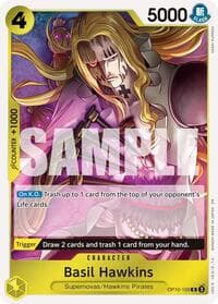 Basil Hawkins - OP10-109 (Reprint) - Premium Booster -The Best- Vol. 2 - One Piece Card Game card