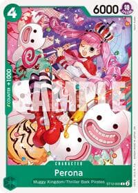 Perona (Reprint) - Premium Booster -The Best- Vol. 2 - One Piece Card Game card