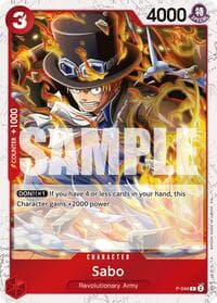 Sabo - P-044 (Pirate Foil) - Premium Booster -The Best- Vol. 2 - One Piece Card Game card