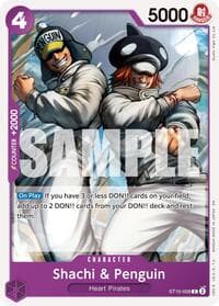 Shachi & Penguin (Reprint) - Premium Booster -The Best- Vol. 2 - One Piece Card Game card