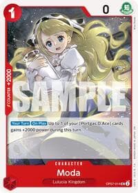 Moda (Reprint) - Premium Booster -The Best- Vol. 2 - One Piece Card Game card
