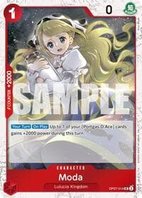 Moda (Pirate Foil) - Premium Booster -The Best- Vol. 2 - One Piece Card Game card