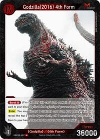 Godzilla (2016) 4th Form (EBP02-007) - Booster Set 2: G: Monsters Raid Again - Godzilla Card Game card