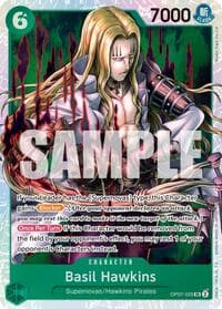Basil Hawkins - OP07-029 (Reprint) - Premium Booster -The Best- Vol. 2 - One Piece Card Game card