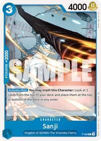 Sanji - P-068 (Reprint) - Premium Booster -The Best- Vol. 2 - One Piece Card Game card