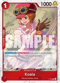 Koala (Pirate Foil) - Premium Booster -The Best- Vol. 2 - One Piece Card Game card