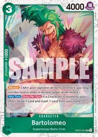 Bartolomeo (Pirate Foil) - Premium Booster -The Best- Vol. 2 - One Piece Card Game card
