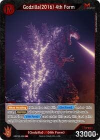 Godzilla (2016) 4th Form (EBP02-006) - Booster Set 2: G: Monsters Raid Again - Godzilla Card Game card