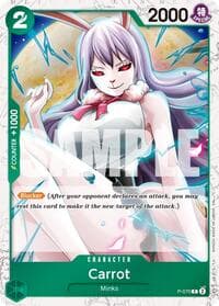 Carrot - P-070 (Pirate Foil) - Premium Booster -The Best- Vol. 2 - One Piece Card Game card