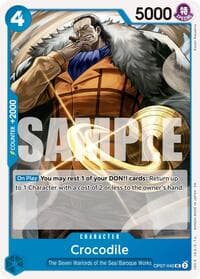 Crocodile - OP07-040 (Reprint) - Premium Booster -The Best- Vol. 2 - One Piece Card Game card