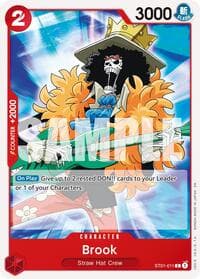 Brook - ST01-011 (Reprint) - Premium Booster -The Best- Vol. 2 - One Piece Card Game card