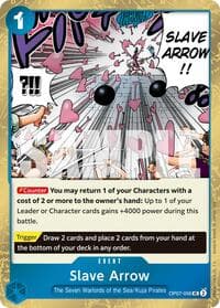 Slave Arrow (Pirate Foil) - Premium Booster -The Best- Vol. 2 - One Piece Card Game card